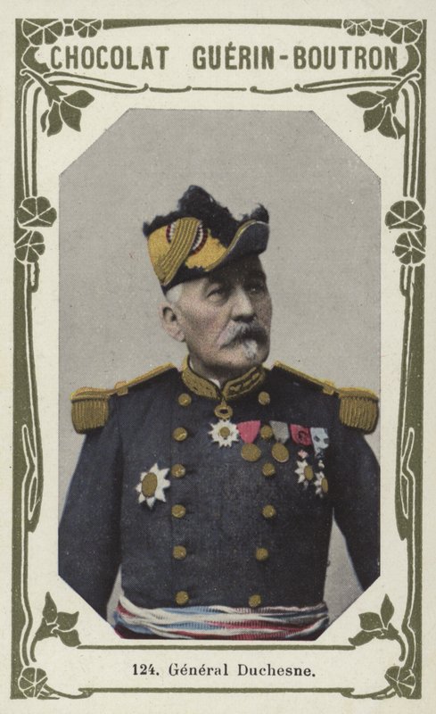 General Duchesne (renkli fotoğraf) by French School