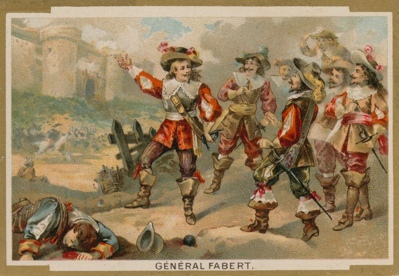 General Fabert, 17. yüzyıl Fransız askeri by French School
