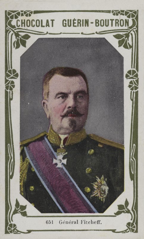 General Fitcheff (renkli fotoğraf) by French School
