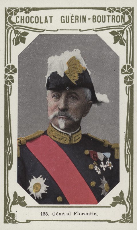 General Florentin (renkli fotoğraf) by French School