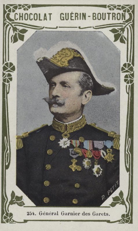 General Garnier des Garets (renkli fotoğraf) by French School