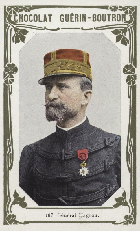 General Hagron (renkli fotoğraf) by French School