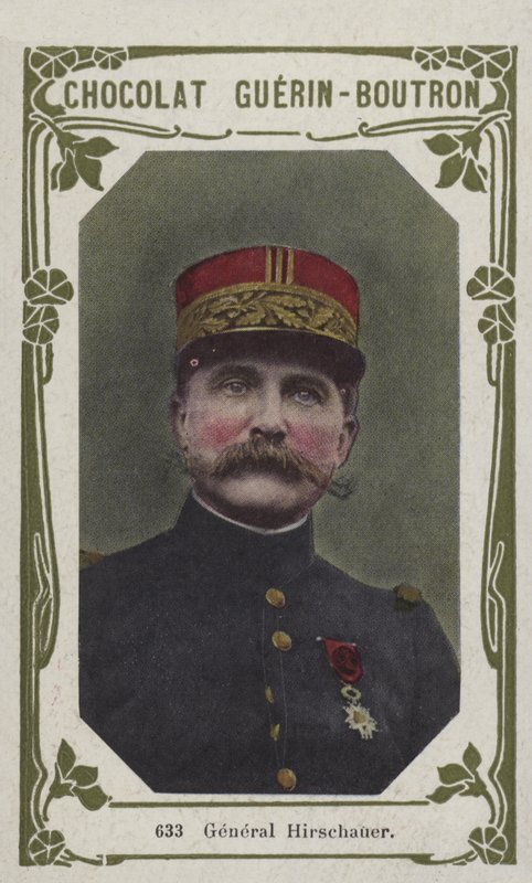 General Hirschauer (renkli fotoğraf) by French School