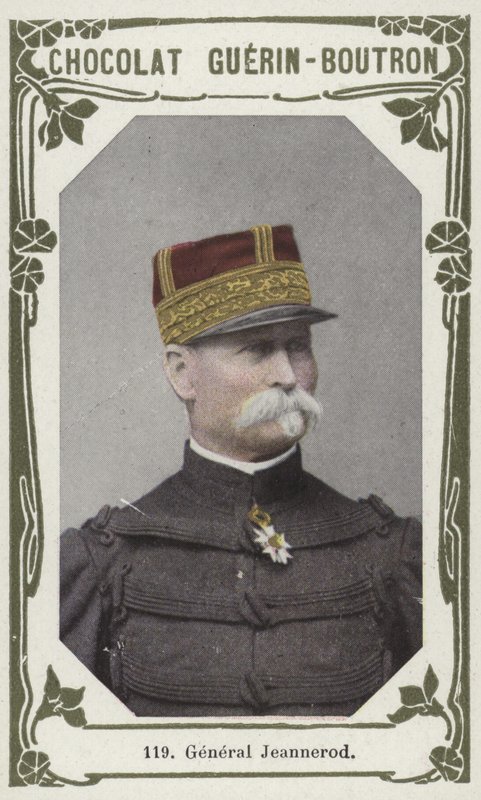 General Jeannerod (renkli fotoğraf) by French School