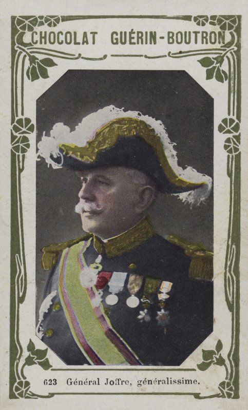 General Joffre, en genel (renkli fotoğraf) by French School