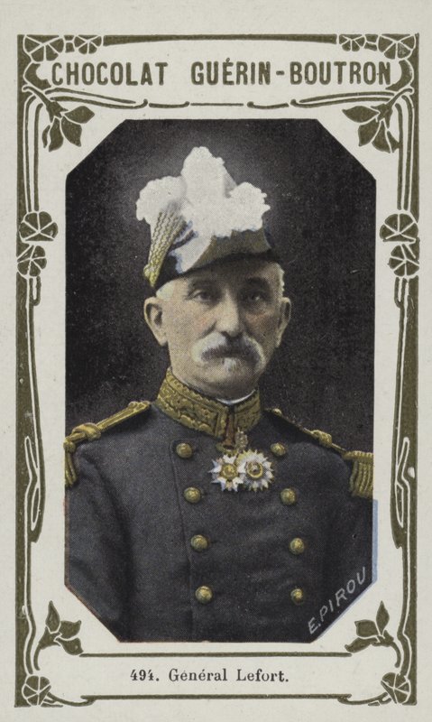 General Lefort (renkli fotoğraf) by French School