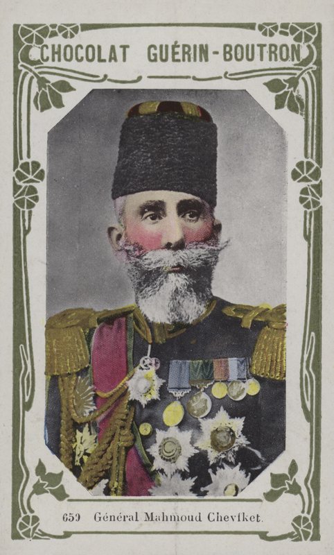 General Mahmoud Chevfket (renkli fotoğraf) by French School