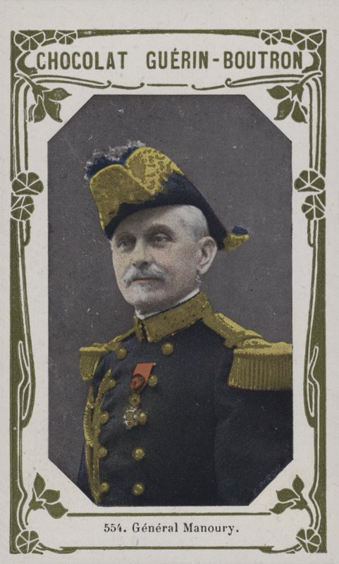 General Manoury (renkli fotoğraf) by French School