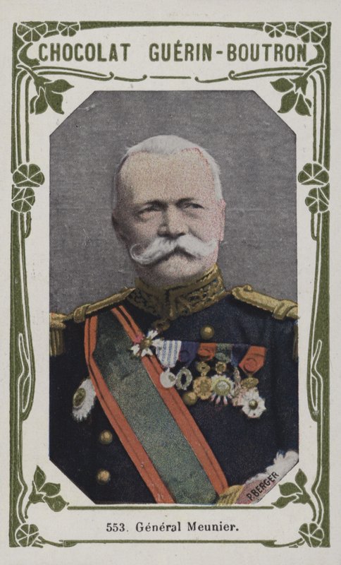 General Meunier (renkli fotoğraf) by French School