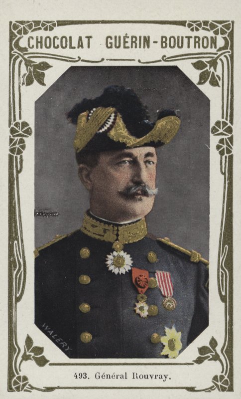 General Rouvray (renkli fotoğraf) by French School