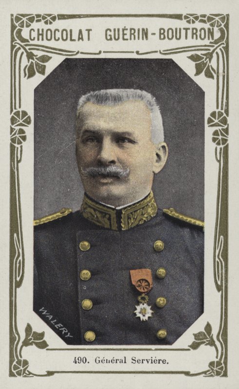 General Serviere (renkli fotoğraf) by French School