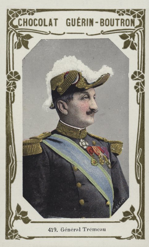 General Tremeau (renkli fotoğraf) by French School