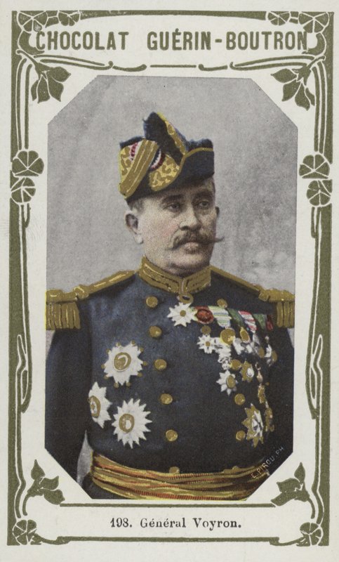 General Voyron (renkli fotoğraf) by French School
