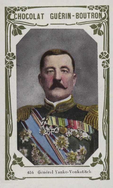 General Yanko-Vonkotitch (renkli fotoğraf) by French School