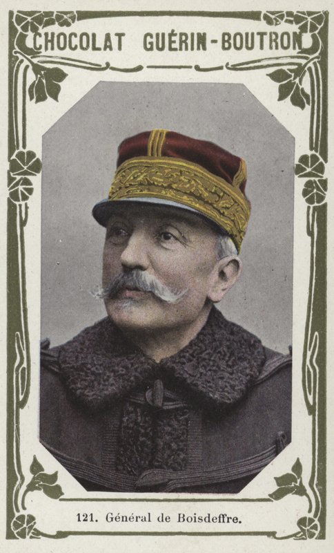 General de Boisdeffre (renkli fotoğraf) by French School