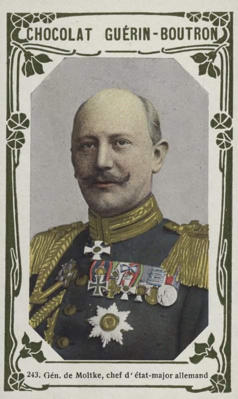 General de Moltke, Alman Genelkurmay Başkanı (renkli fotoğraf) by French School