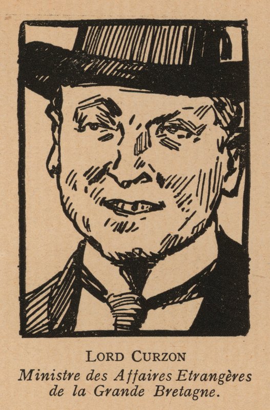 George Curzon by French School