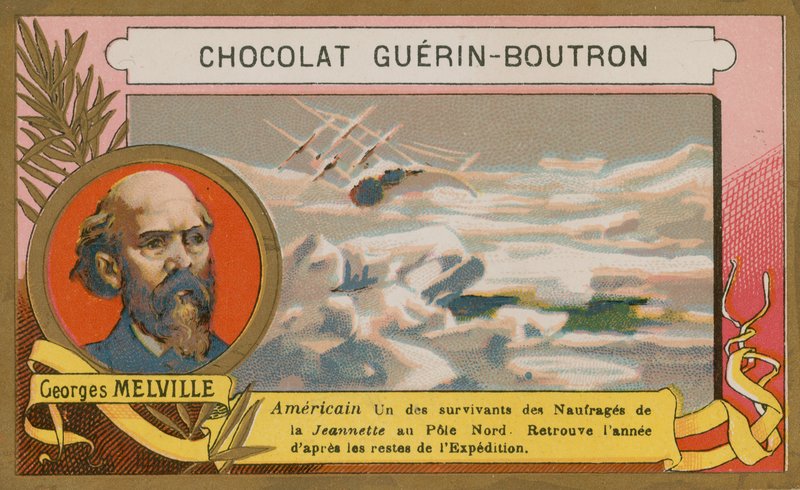 George Melville, Amerikan deniz subayı ve Kuzey Kutbu kaşifi by French School