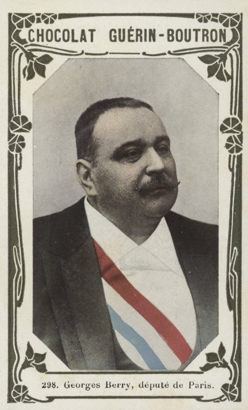 Georges Berry, Paris milletvekili (renkli fotoğraf) by French School