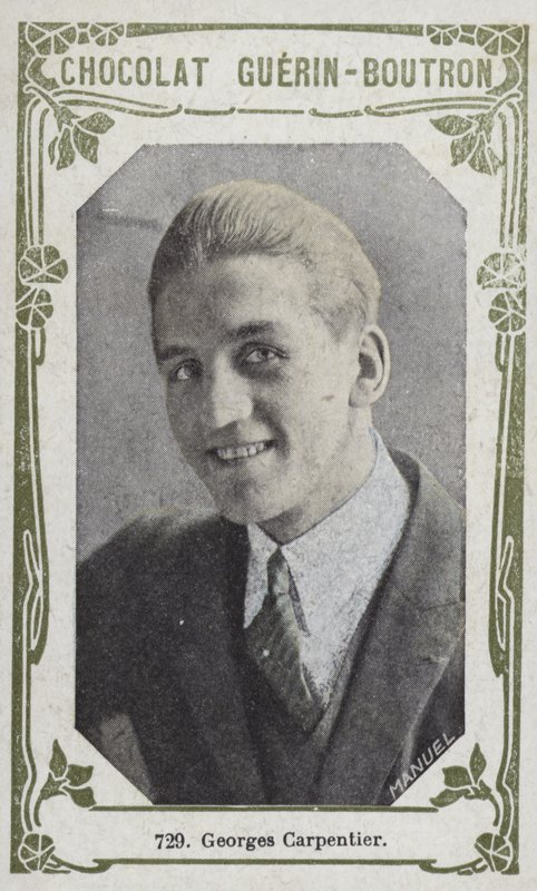 Georges Carpentier (renkli fotoğraf) by French School