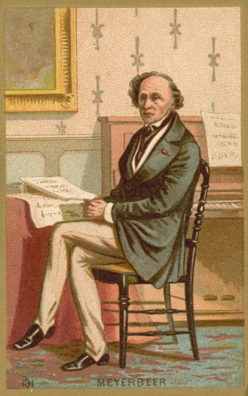 Giacomo Meyerbeer, Alman besteci by French School