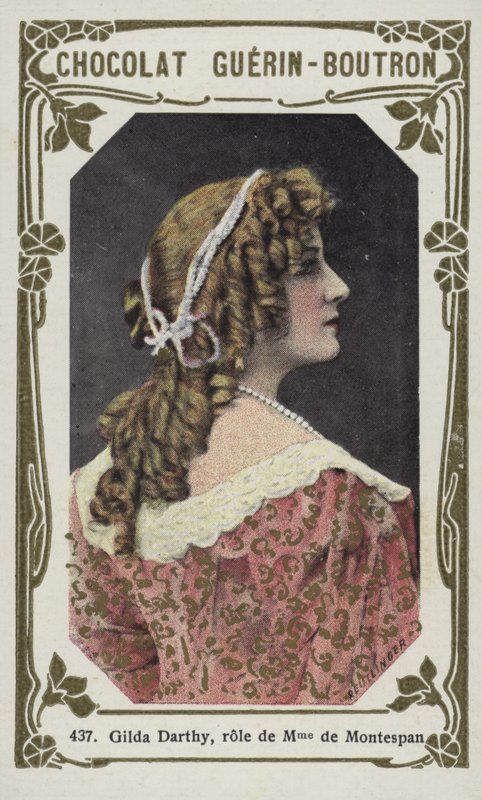 Gilda Darthy, Madame de Montespan rolü (renkli fotoğraf) by French School