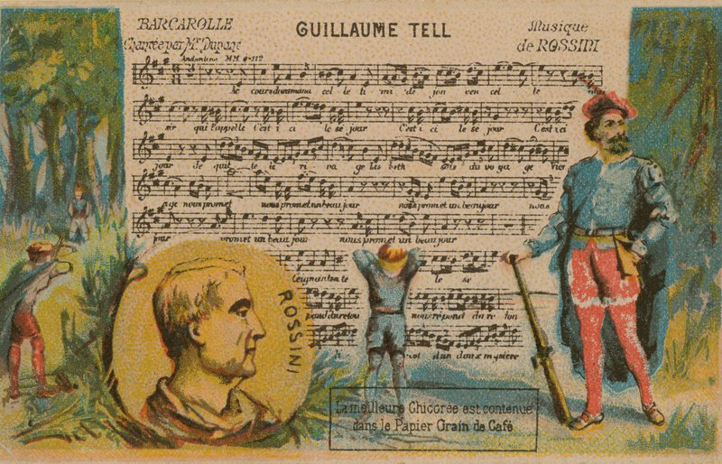 Gioachino Rossini, 19. yüzyıl İtalyan bestecisi ve operası William Tell
