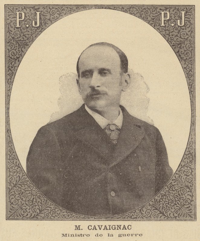 Godefroy Cavaignac, Fransa Savaş Bakanı by French School