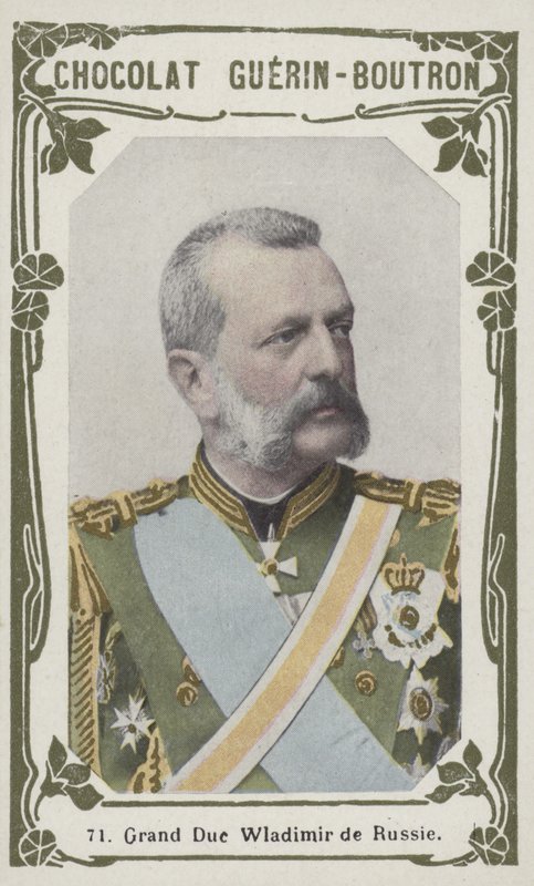 Rusya Grandük Wladimir (renkli fotoğraf) by French School