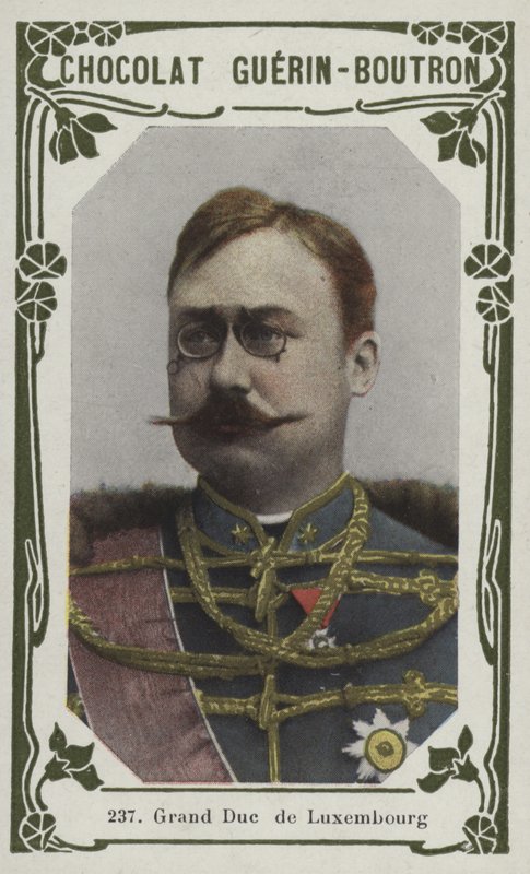 Lüksemburg Büyük Dükü (renkli fotoğraf) by French School