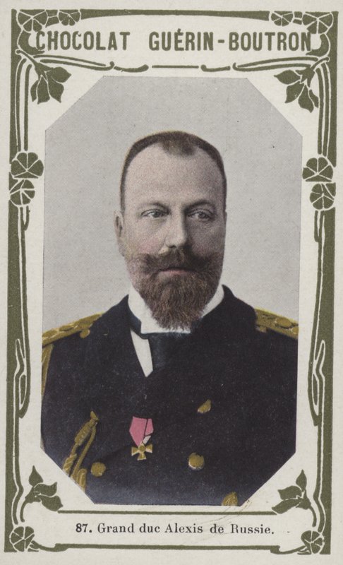 Rusya Grandük Alexis (renkli fotoğraf) by French School