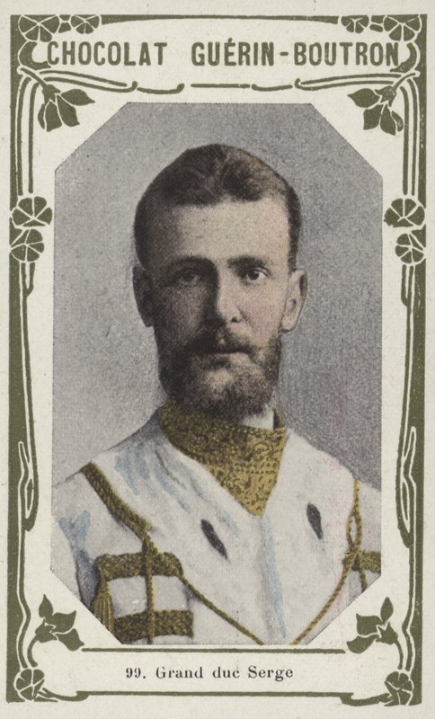 Grand duc Serge (renkli fotoğraf) by French School