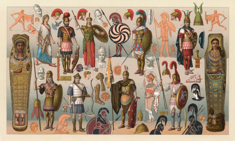 Yunanistan Kostüm by French School