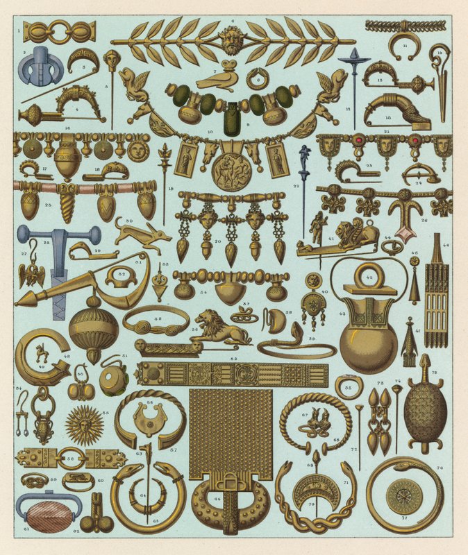 Yunan-Roma Kostümü by French School