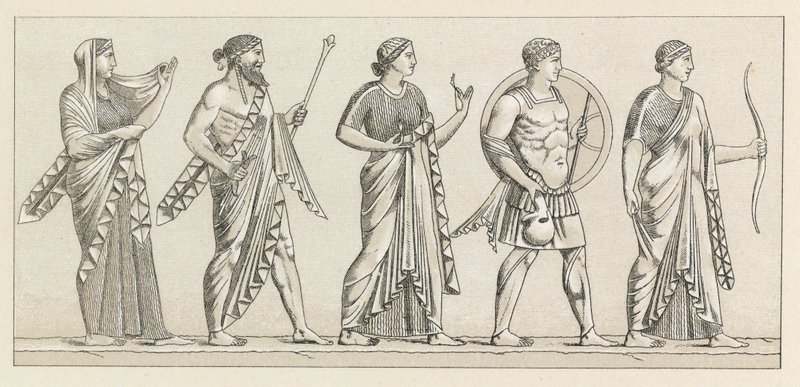Yunan-Roma Kostümü by French School