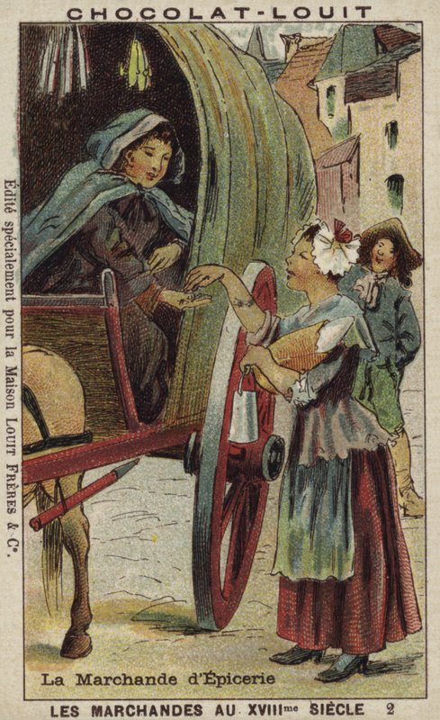 Bakkal, 18. Yüzyıl by French School