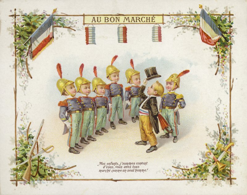 Şeref bekçisi, çocuklar by French School
