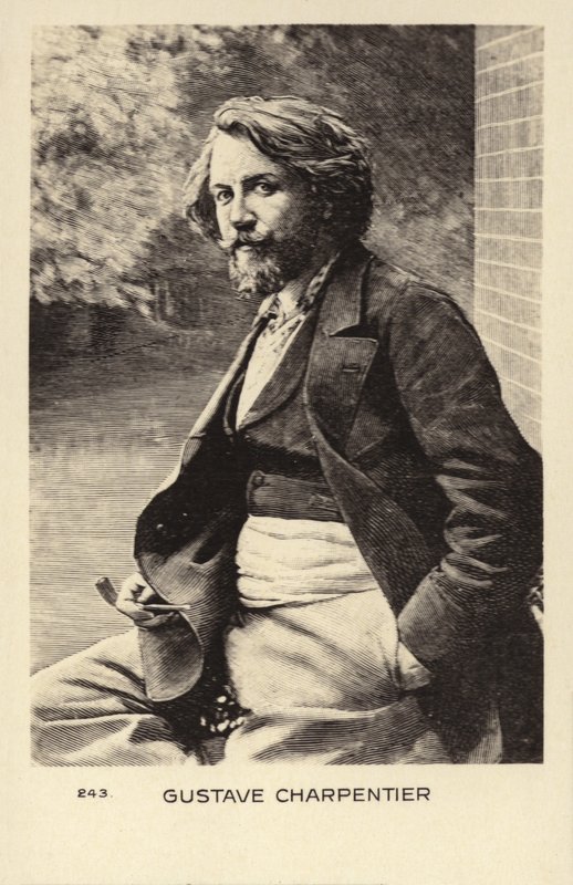 Gustave Charpentier, Fransız besteci (1860-1956) by French School