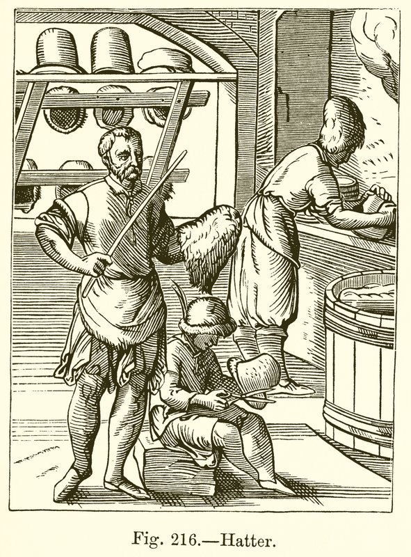 Şapkacı by French School