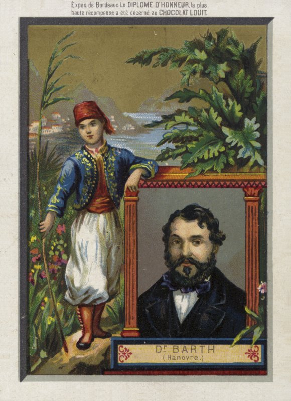 Heinrich Barth, Alman kaşif by French School