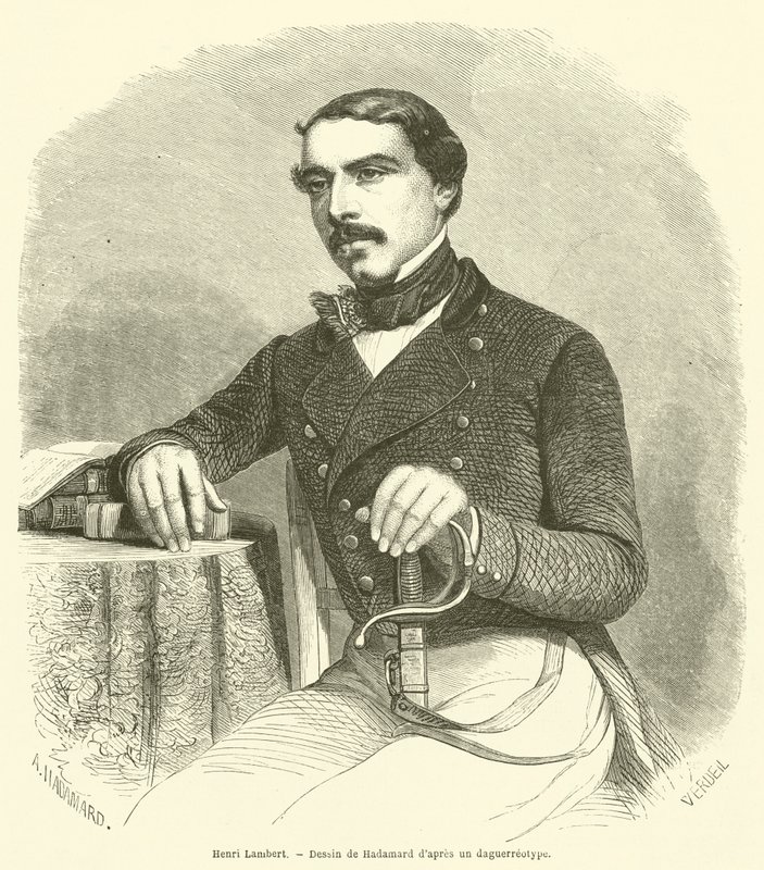 Henri Lambert (gravür) by French School