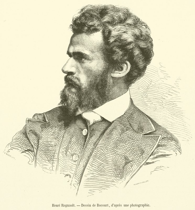Henri Regnault (gravür) by French School