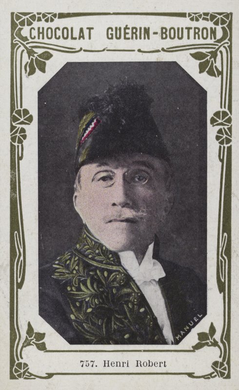 Henri Robert (renkli fotoğraf) by French School