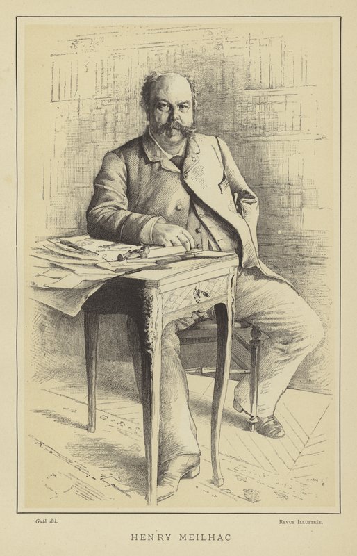 Henry Meilhac, Fransız oyun yazarı ve libretto yazarı by French School