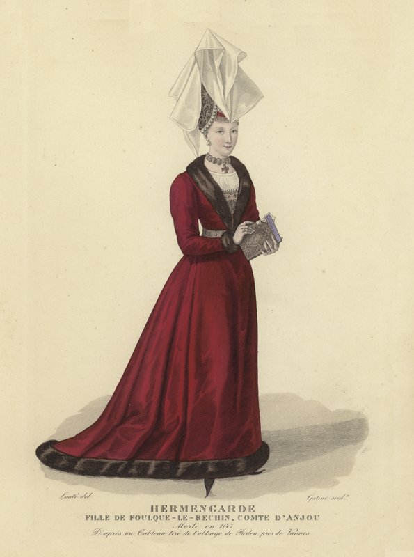 Hermengarde, Anjou Kontu IV. Fulk