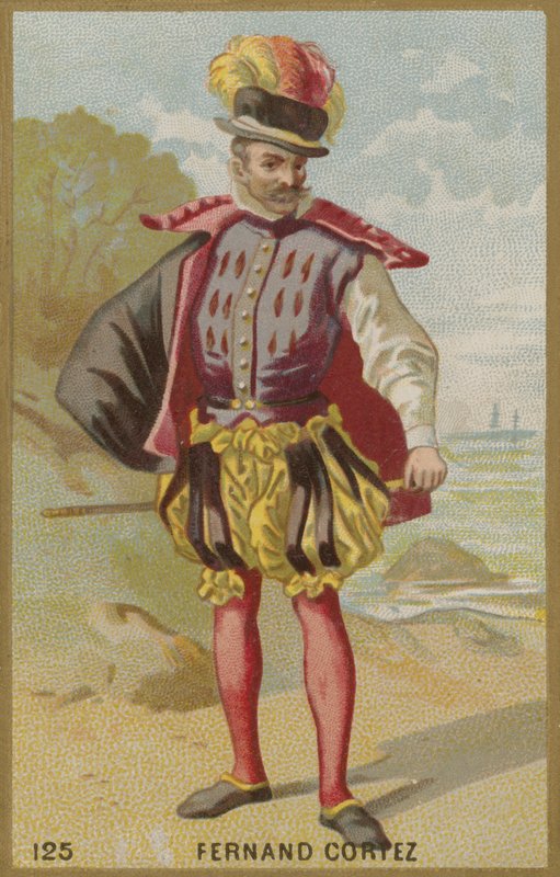 Hernan Cortes, İspanyol fatihi by French School