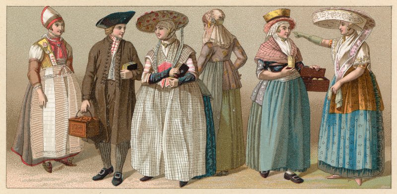 Hollanda Kostüm by French School
