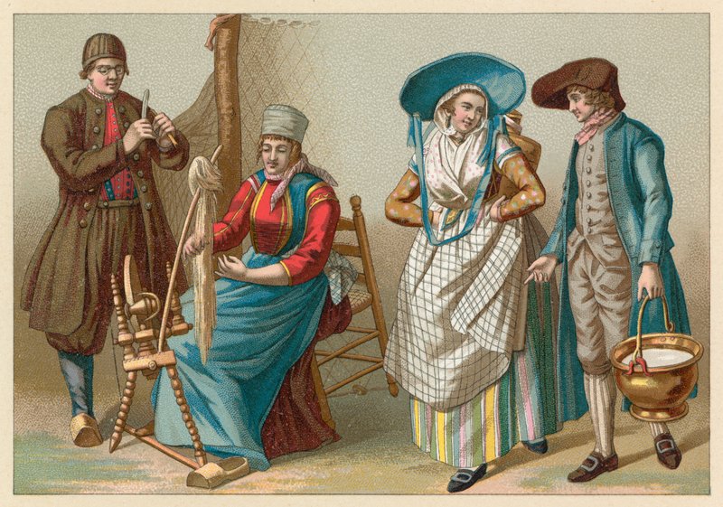 Hollanda Kostüm by French School