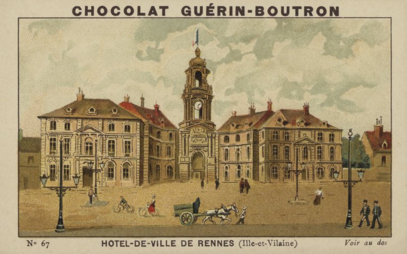 Rennes Belediye Binası, Ille-et-Vilaine by French School