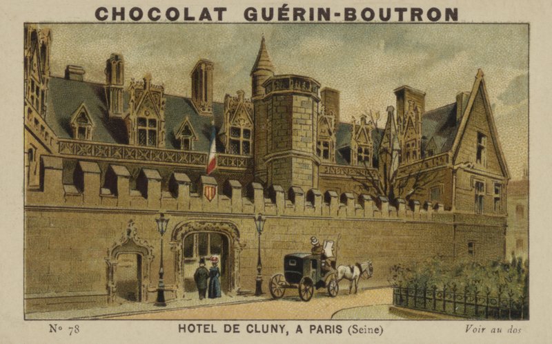 Hotel de Cluny, Paris, Seine